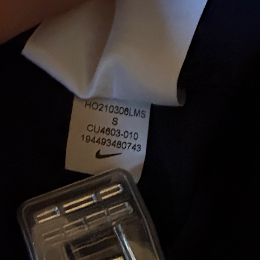 Women’s Nike Black Athletic Cropped Joggers size Small - Picture 9 of 10